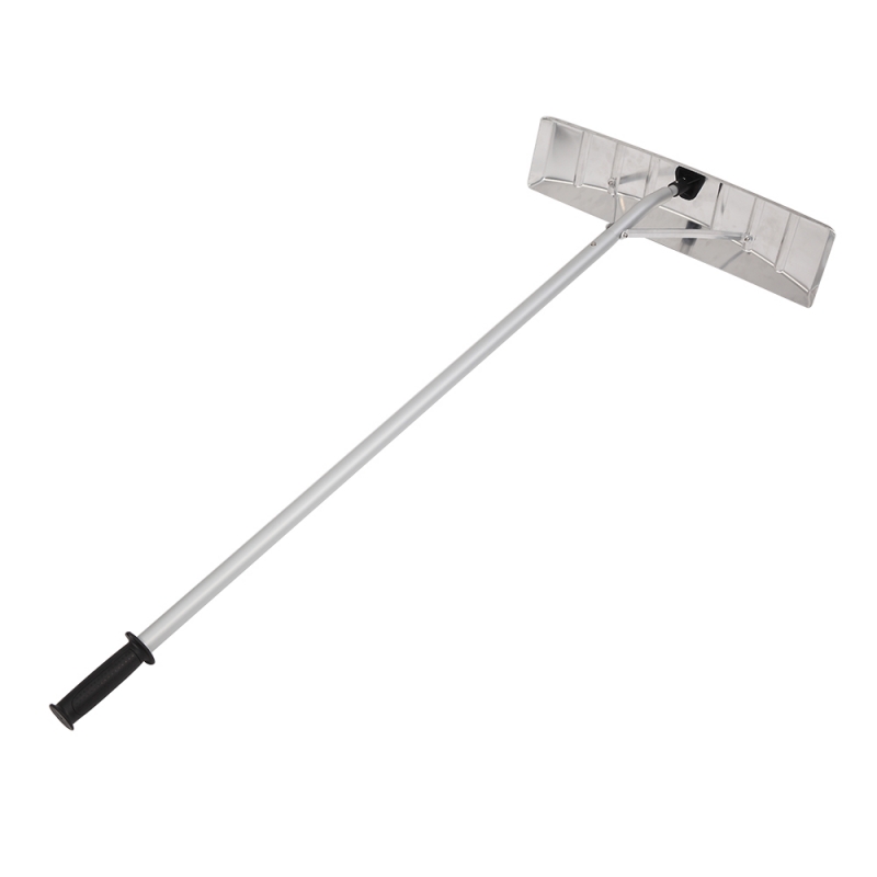 Poly Snow Rake GoDecor Poly Blade Snow Roof Rake Telescoping Snow Roof Rake, Black ...